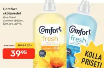 Bo Ohlsson Comfort sköljmedel erbjuda