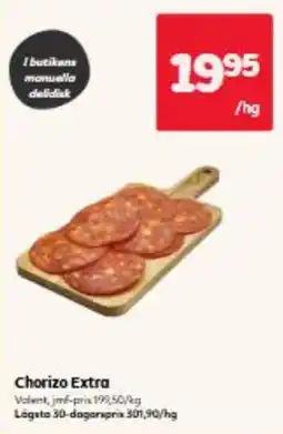 Hemköp Chorizo Extra erbjuda
