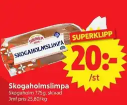Nya Pulsen Skogaholmslimpa erbjuda