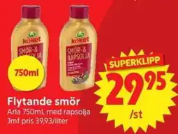 Nya Pulsen Köket flytande smör erbjuda
