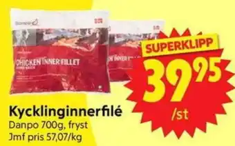 Nya Pulsen Danpo kycklinginnerfilé erbjuda