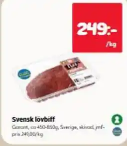 Hemköp Garant lövbiff erbjuda