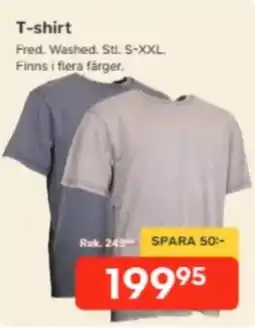Bo Ohlsson Fred washed t-shirt erbjuda
