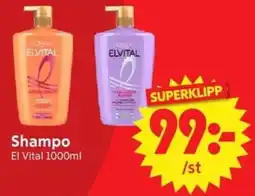 Nya Pulsen L'Oréal El Vital Shampo erbjuda