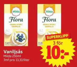 Nya Pulsen Milda Vaniljsås erbjuda