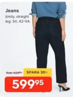 Bo Ohlsson Jeans Emily, straight leg erbjuda