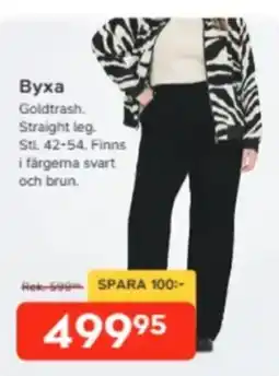 Bo Ohlsson Goldtrash byxa erbjuda