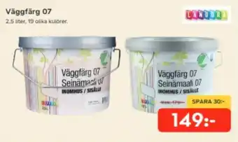 Bo Ohlsson Landora väggfärg 07 erbjuda