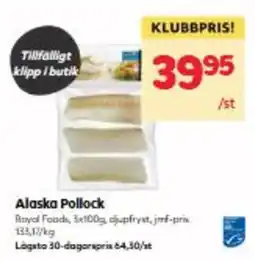 Hemköp Alaska Pollock erbjuda