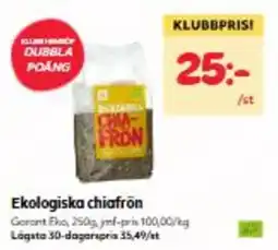 Hemköp Garant chiafrön erbjuda