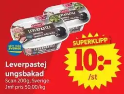 Nya Pulsen Scan leverpastej ungsbakad erbjuda