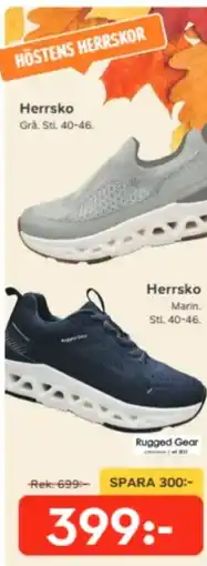 Bo Ohlsson Rugged Gear herrskor erbjuda