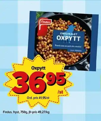 Östenssons Findus Oxpytt 750g erbjuda