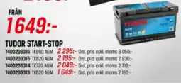 Tools Tudor start-stop erbjuda