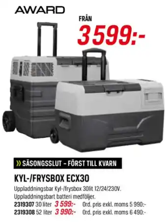 Award kyl-/frysbox ecx30