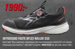Tools Sievi skyddssko FastX DFlex Roller S3S erbjuda
