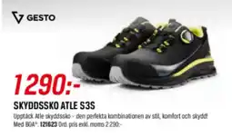 Tools Gesto skyddssko atle s3s erbjuda