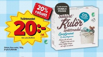 Östenssons Såklart Tvättmedel 750g erbjuda