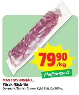 Coop Konsum Färsk fläskfilé erbjuda