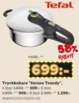 XXXLutz Tefal tryckkokare secure trendy erbjuda