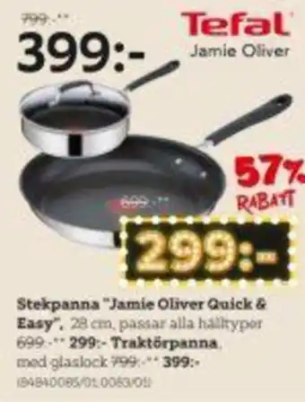 Tefal Jamie Oliver Stekpanna Jamie Oliver Quick & Easy