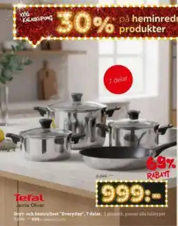 XXXLutz Tefal Jamie Oliver Gryt- och kastrullset Everyday erbjuda