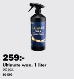 Biltema Ultimate wax erbjuda