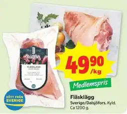 Coop Konsum Dalsjöfors Fläsklägg erbjuda