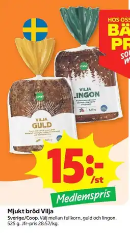 Coop Konsum Coop Mjukt bröd erbjuda