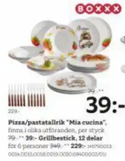 XXXLutz Boxxx pizza/pastatallrik mia cucina erbjuda