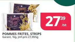 Tempo Garant pommes frites, strips erbjuda