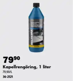 Biltema Biltema kapellrengöring erbjuda