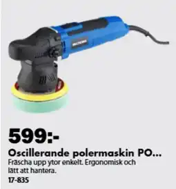 Biltema Wlzema oscillerande polermaskin erbjuda