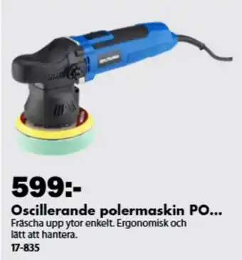 Wlzema oscillerande polermaskin