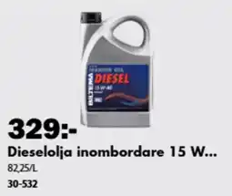 Biltema Biltema dieselolja inombordare 15 w erbjuda