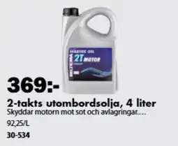 Biltema Biltema 2-takts utombordsolja erbjuda