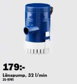 Biltema Läns pump erbjuda
