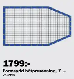 Biltema Formsydd båtpresenning erbjuda