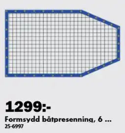 Biltema Formsydd båtpresenning erbjuda