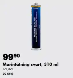 Biltema Marintätning svart erbjuda