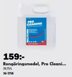 Biltema Biltema pro cleaning erbjuda
