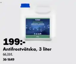 Biltema Antifrostvät ska erbjuda
