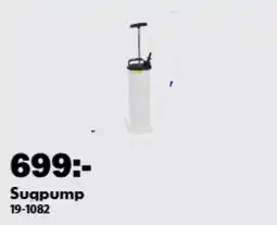 Biltema Sugpump 19-1082 erbjuda
