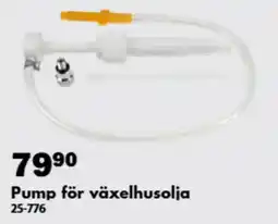 Biltema Pump för växelhusolja erbjuda
