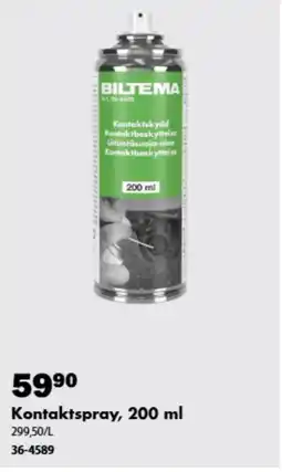 Biltema Biltema kontaktspray erbjuda
