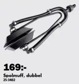 Biltema Spolmuff, dubbel erbjuda