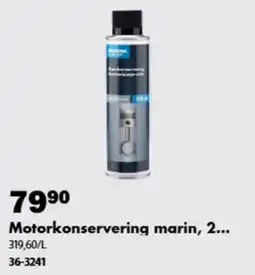 Biltema Bzema motorkonservering marin erbjuda
