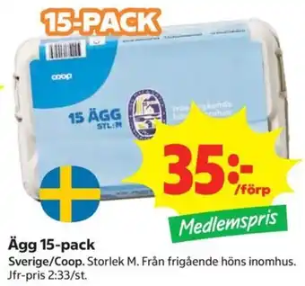 Coop Konsum Coop ägg erbjuda