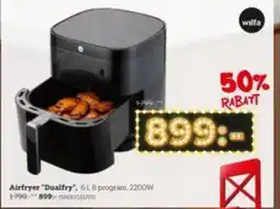 XXXLutz wilfa airfryer dualfry erbjuda