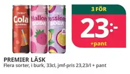 Tempo Premier läsk erbjuda
